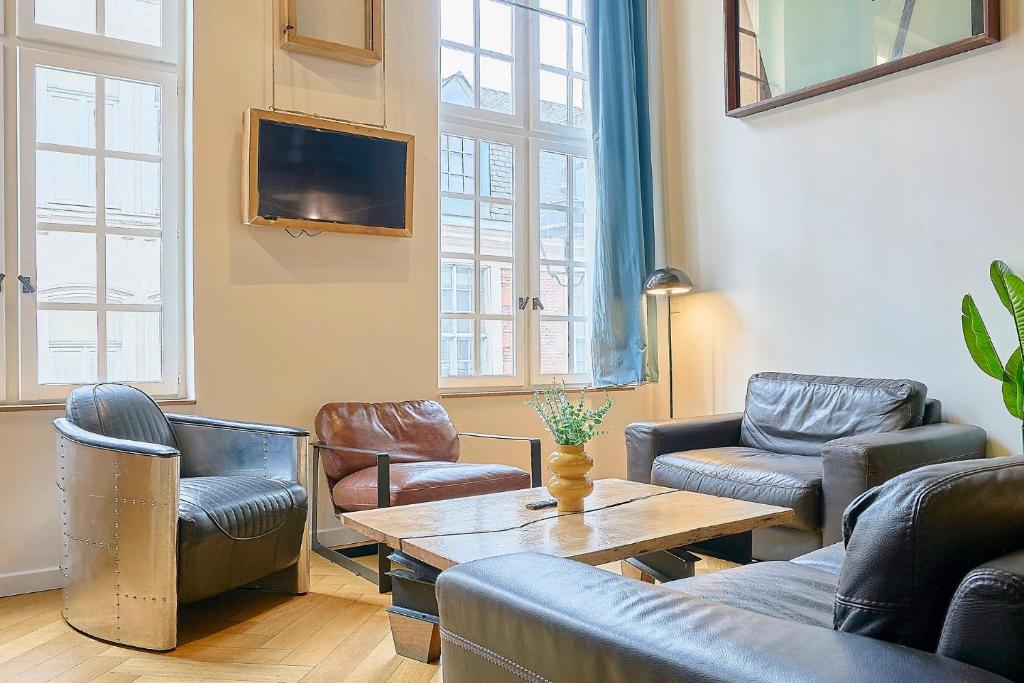 Duplex d'architecte avec 3 chambres - 5