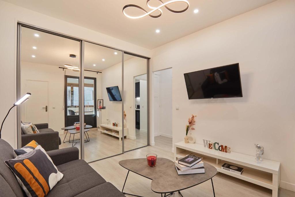 Modern Suite with Patio Boulogne-Billancourt - 2