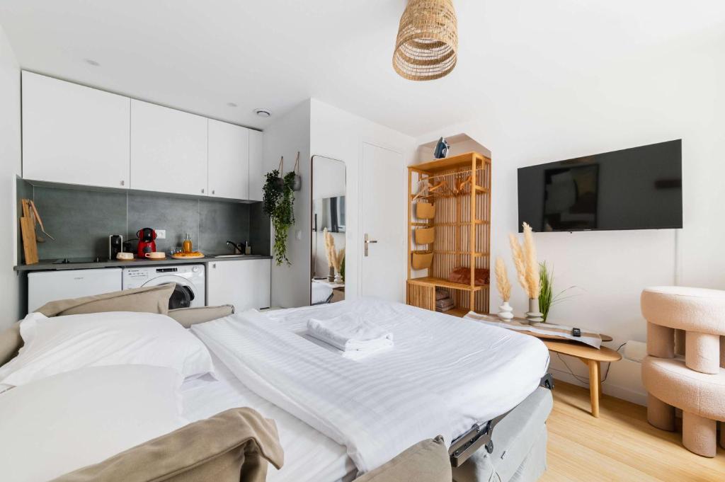 Studio love agreable Marais paris 3 - 2P - 1