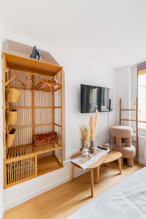 Studio love agreable Marais paris 3 - 2P - 3
