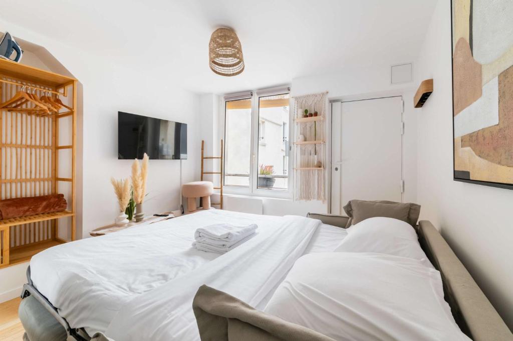 Studio love agreable Marais paris 3 - 2P - 5