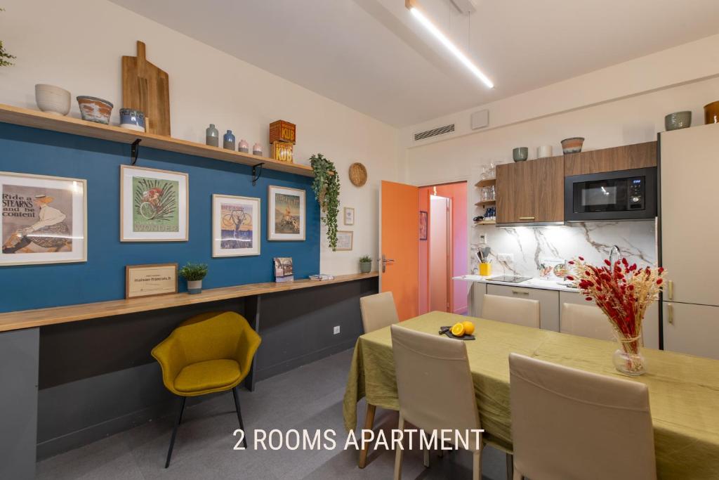 MAISON FRANCOIS Paris - Two rooms apartment & - OR Studio - Linkable together - 5
