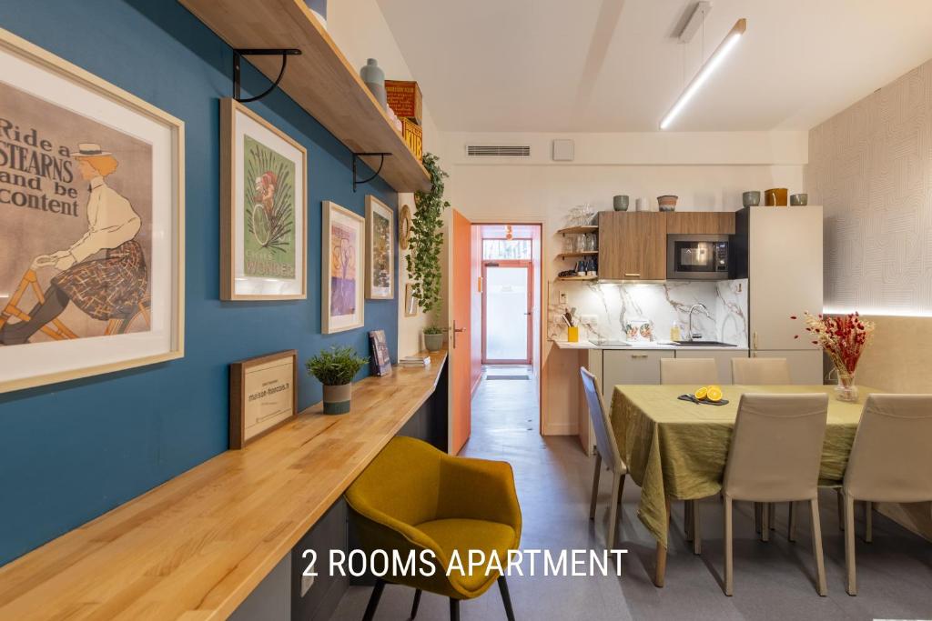 MAISON FRANCOIS Paris - Two rooms apartment & - OR Studio - Linkable together - 1