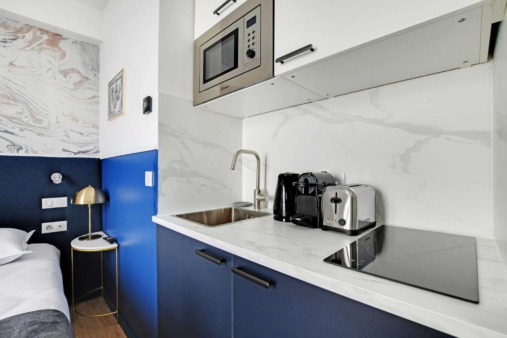 Serene cocoon for 2P with AC - Near Montmartre - 2