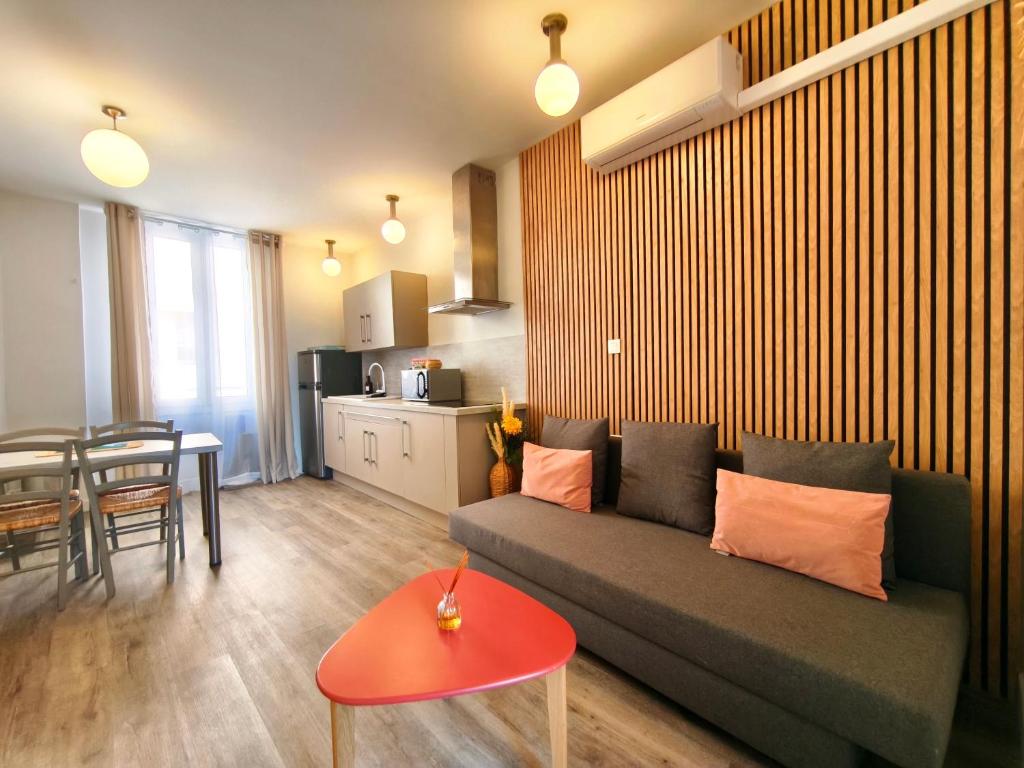 Mistral 2 Appartement 4 personnes Climatisé à deux pas du port - 3