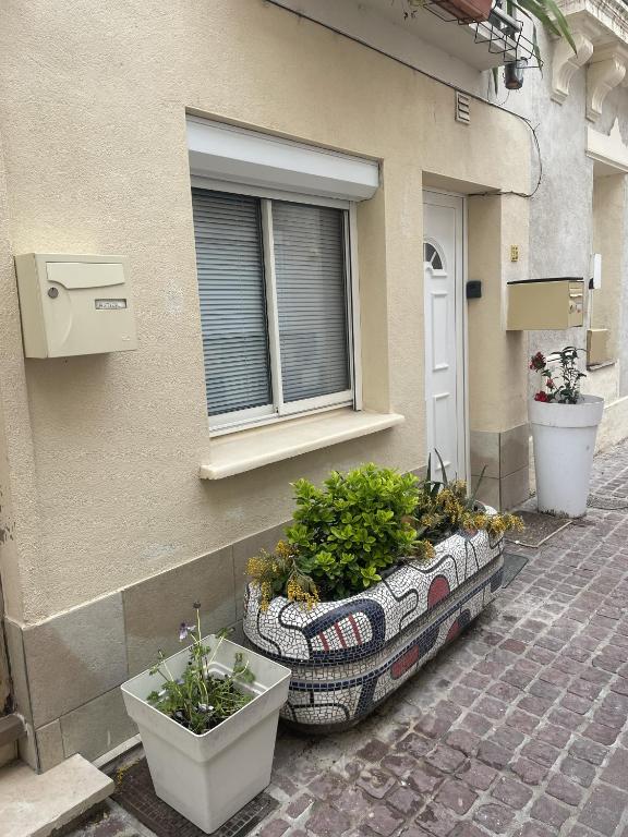 Ideal couples et familles T3 RDC cosy clim 2 chbres 2min plage - 5