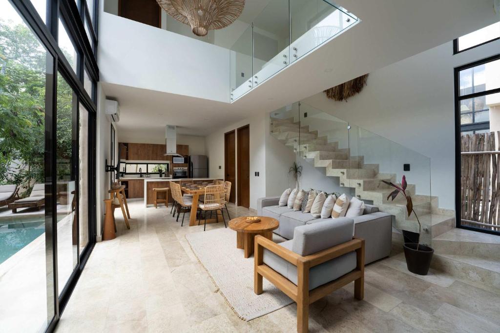 4BR Modern Luxury Villa with Private Pool & Concierge Service in Tulum - 3