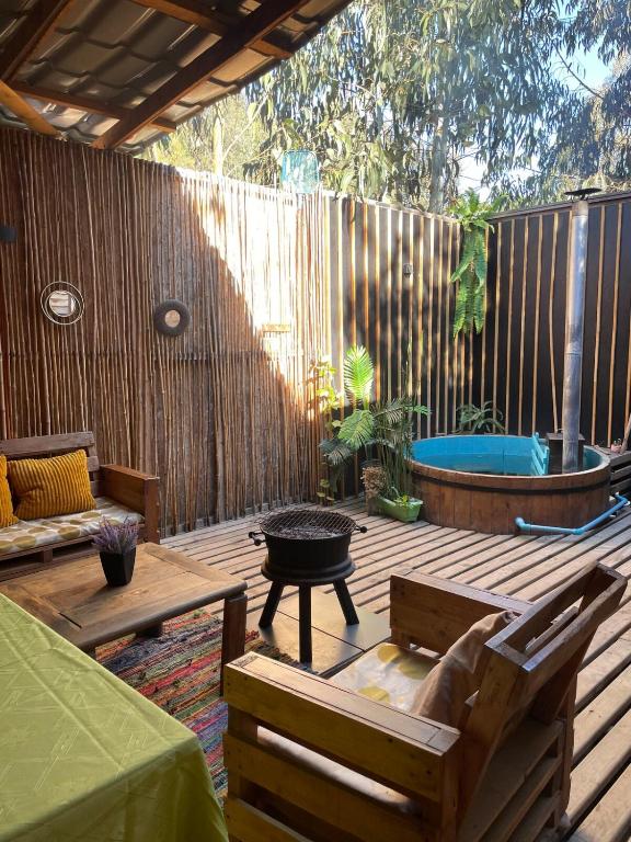 Cabaña para 2 con tinaja privada - 1