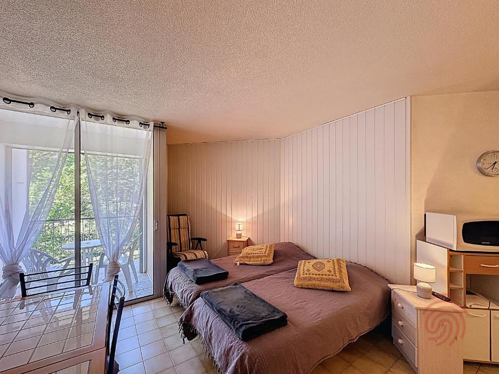 Charmant appartement avec terrasse, parking gratuit et animaux acceptés, proche des thermes à Lamalou - 1