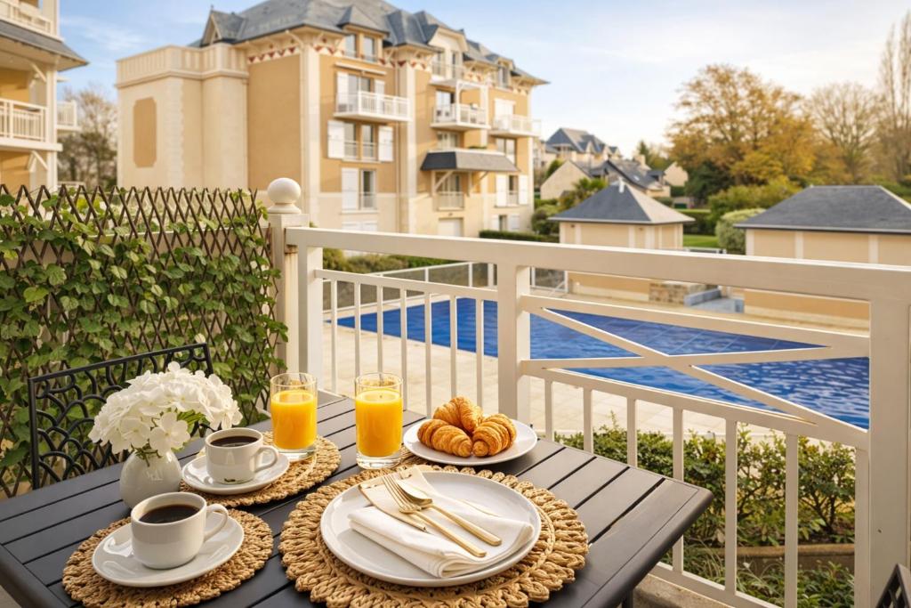 L'Orchidée - Balcon Vue sur Piscine & Plage - Garage Privé - Dinard - 1