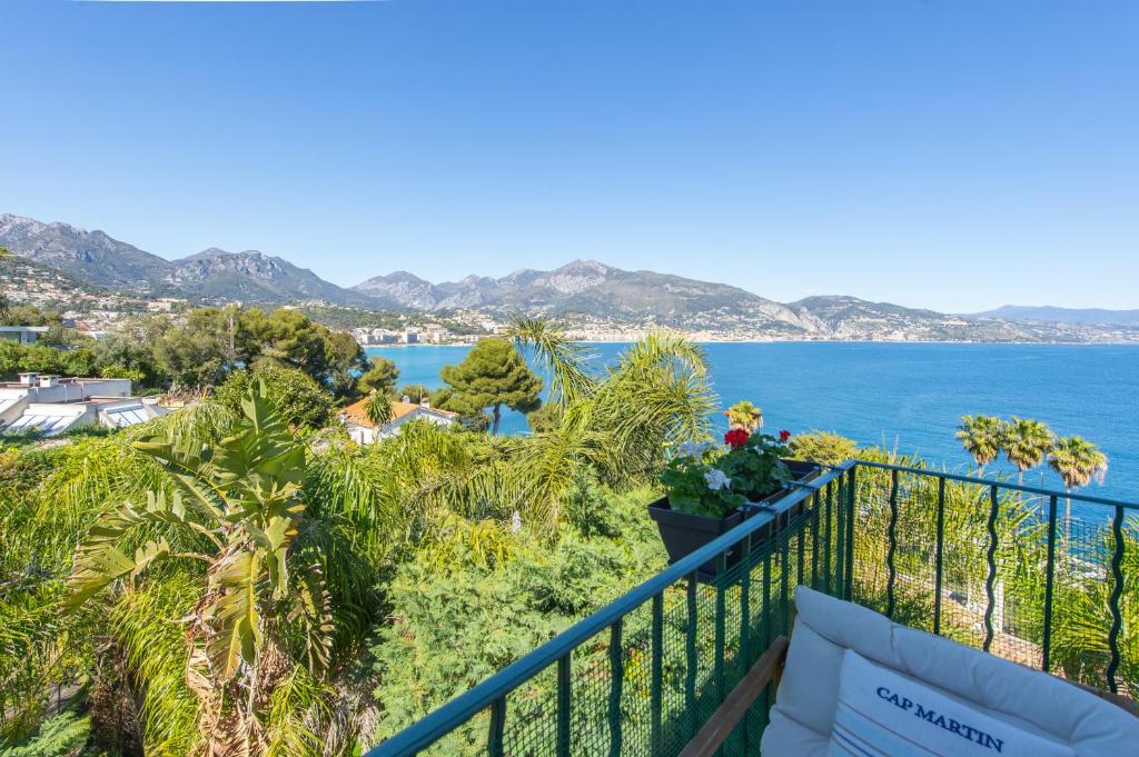 LE PAVILLON SISSI - Sublime logement-Vue mer extraordinaire-Roquebrune - 3
