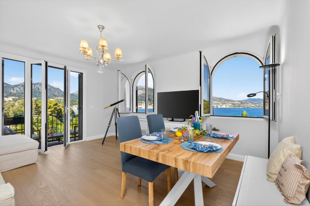 LE PAVILLON SISSI - Sublime logement-Vue mer extraordinaire-Roquebrune - 2