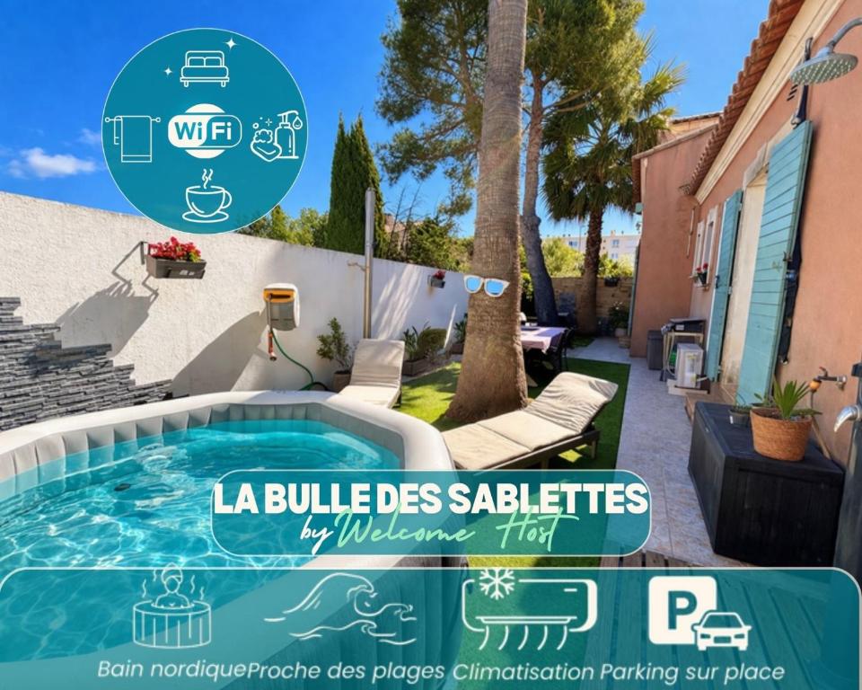 La Bulle des Sablettes, Maison avec Jacuzzi, Jardin & Mer à pied - 1