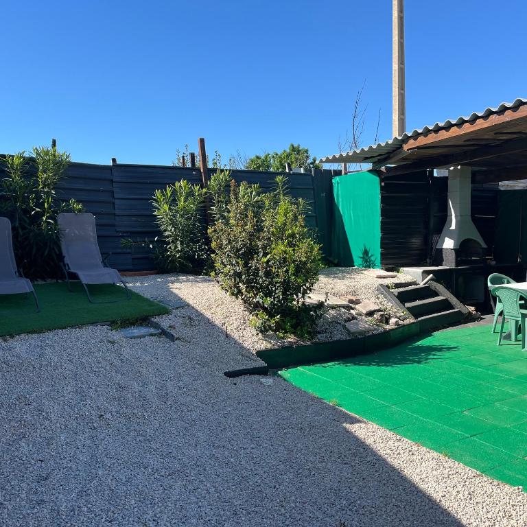 Mobil home avec barbecue en dur - 4