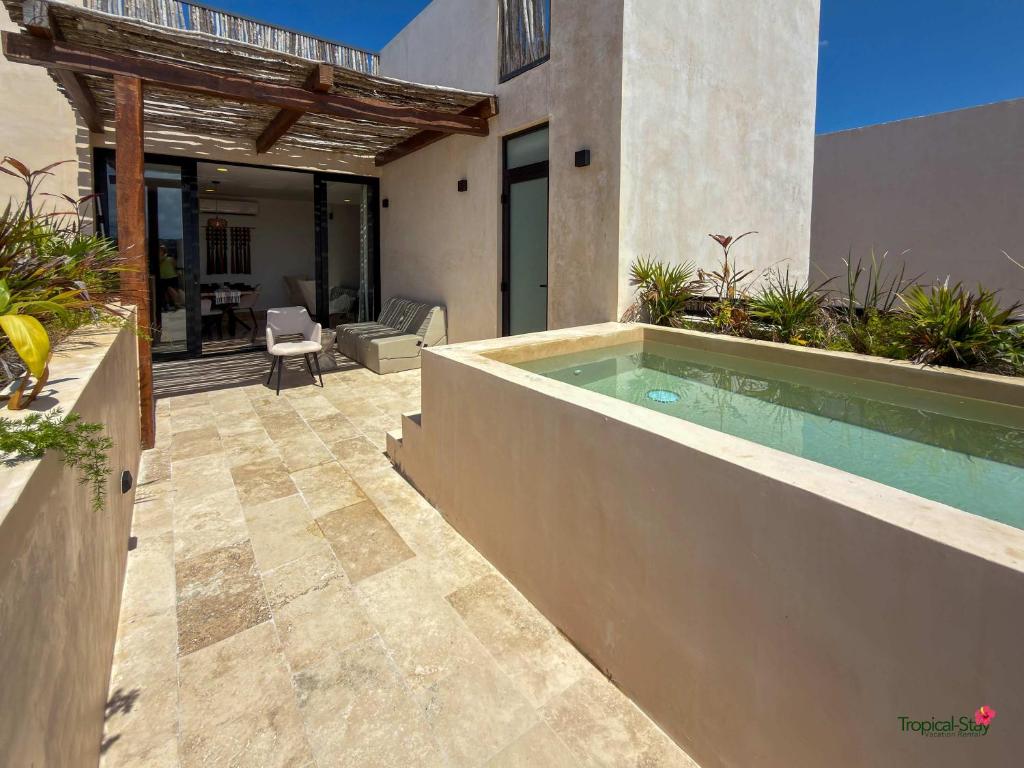 Grand Tulum Condo Private Pool Rooftop Oasis Near the Beach - 3