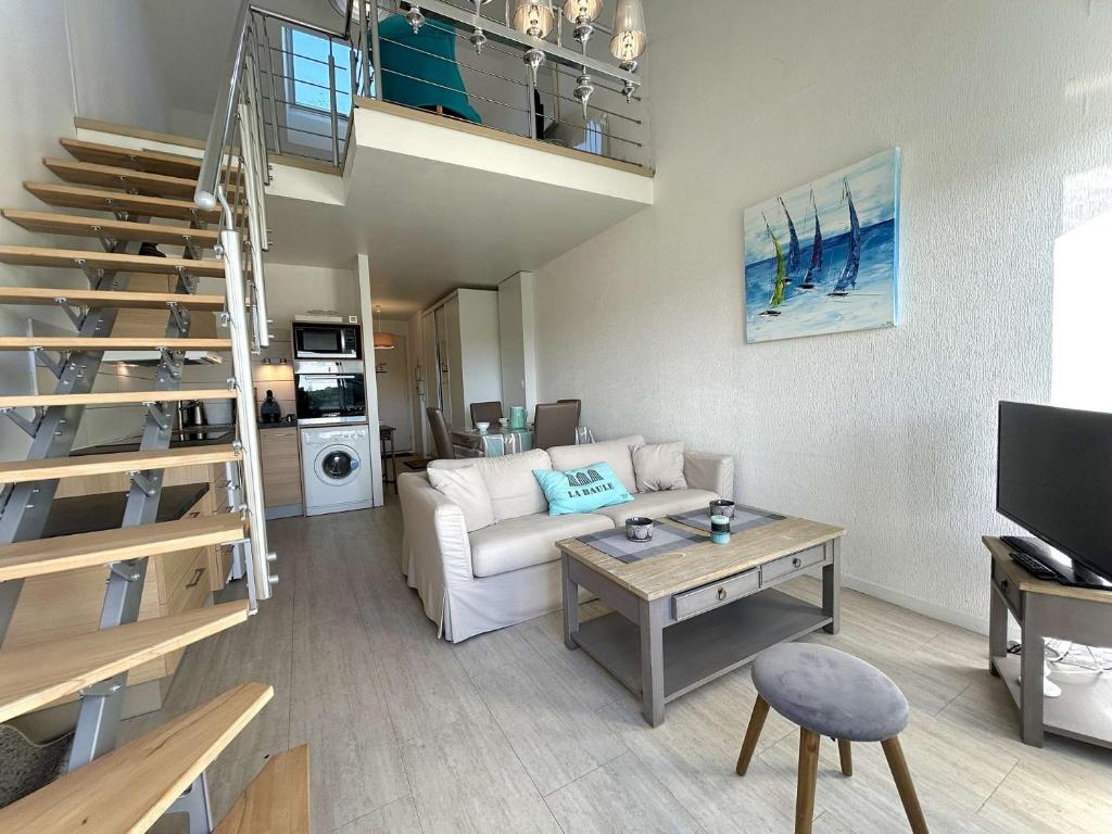 Les Hauts de La Baule, T2 Mezzanine avec piscine - LA BAULE - LB010-031 - 1