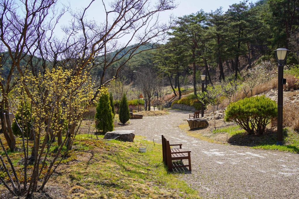 한옥 야경
