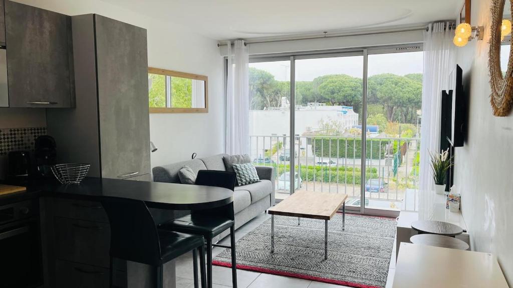 Studio 3pers - Coeur de Ville et Port - 600m Plage - 2