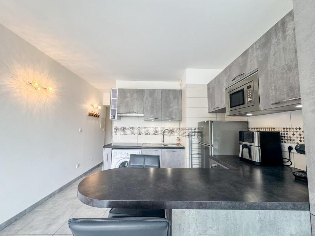 Studio 3pers - Coeur de Ville et Port - 600m Plage - 3