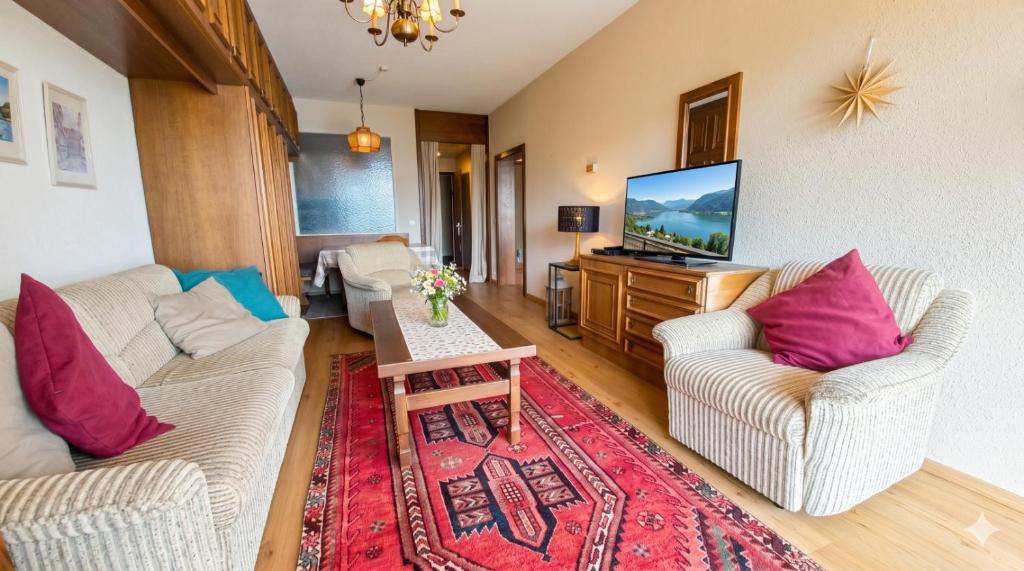 LB4 Seeblick Appartement Haus Landskron mit direktem Seezugang am Ossiachersee - 5