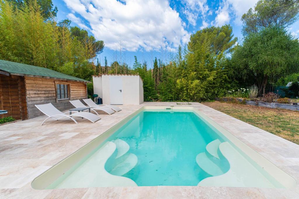 Villa Piscine Privée Boulouris - 5