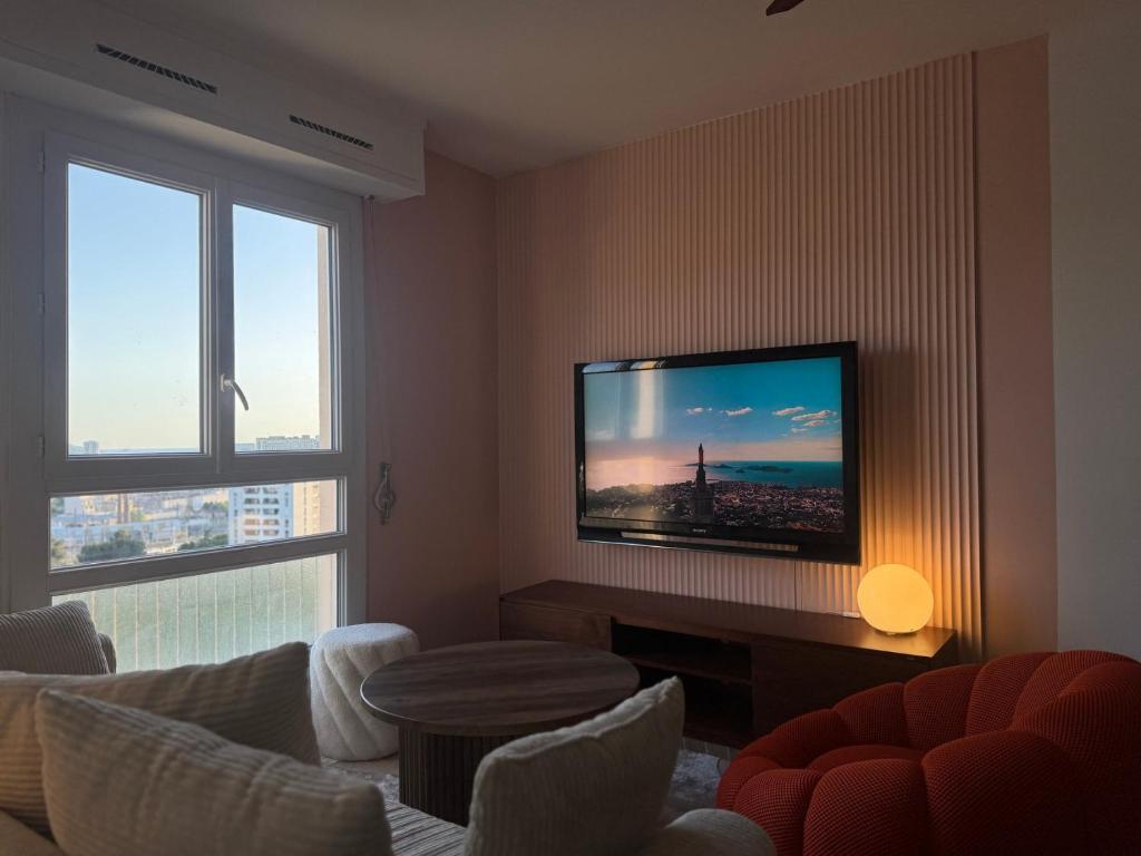 Calme/vue Mer Panoramique/wifi/cuisine - 3