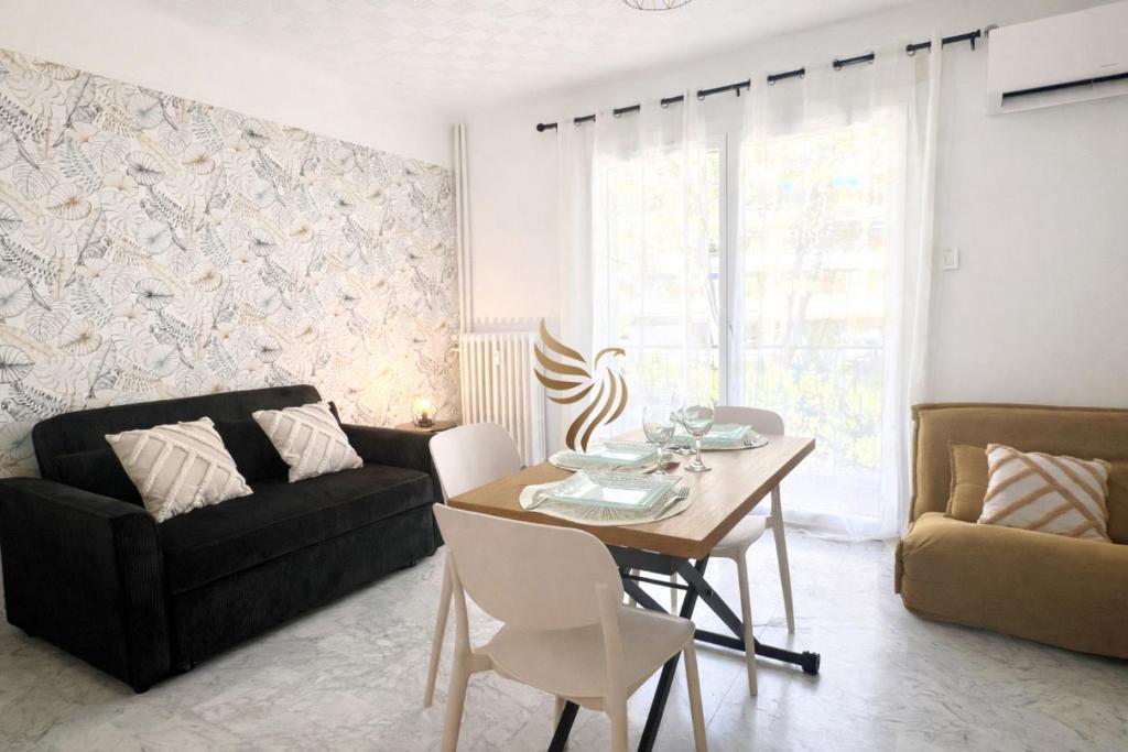 Le Petit Nid Azuré Studio AC balcony private parking - 1