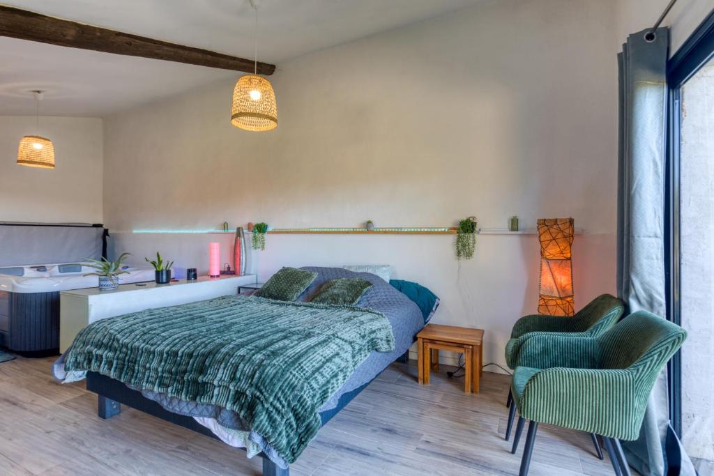 Chambre spa privé Arles campagne - 3