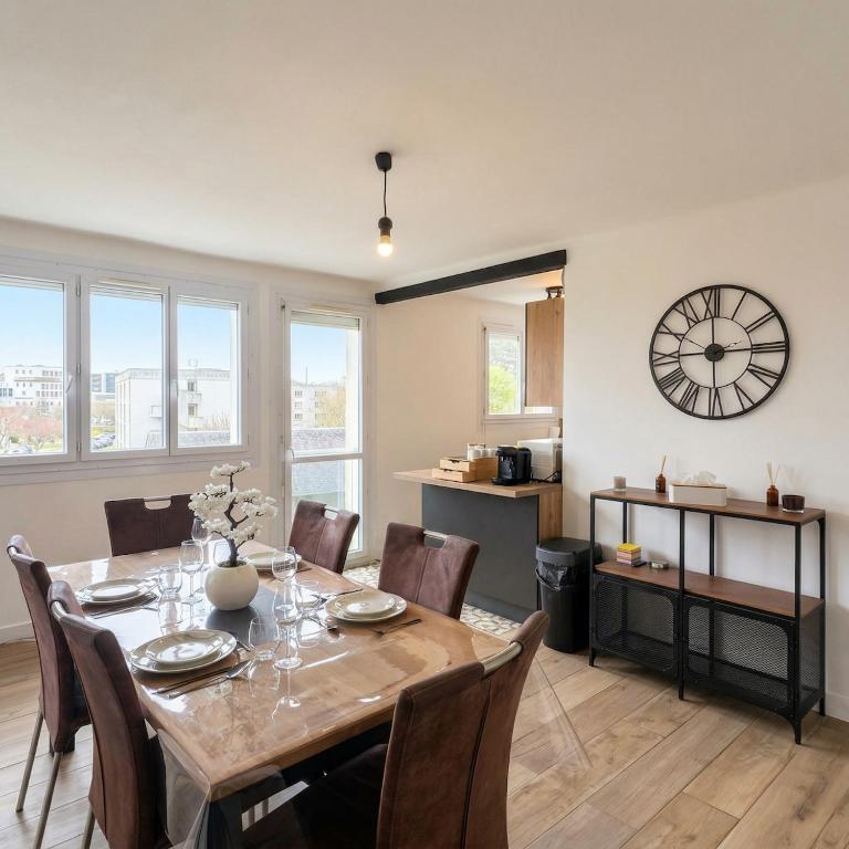 Le Refuge Urbain T3 Moderne Parking gratuit - 1