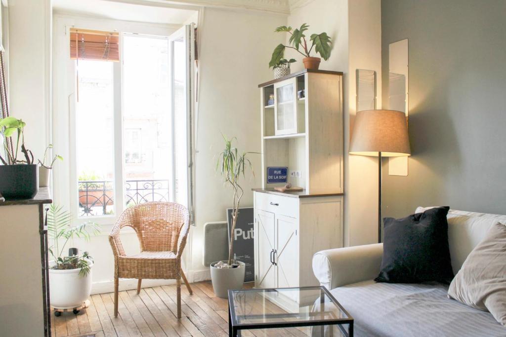 Lumineux 35m avec balcon ensoleillé à Paris - 2