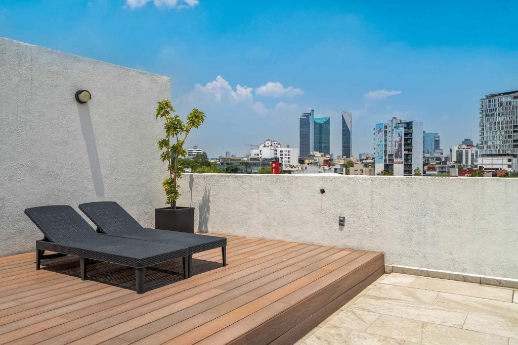 Modern Apartment, Private Rooftop in Roma Norte 2 Bedrooms - 4