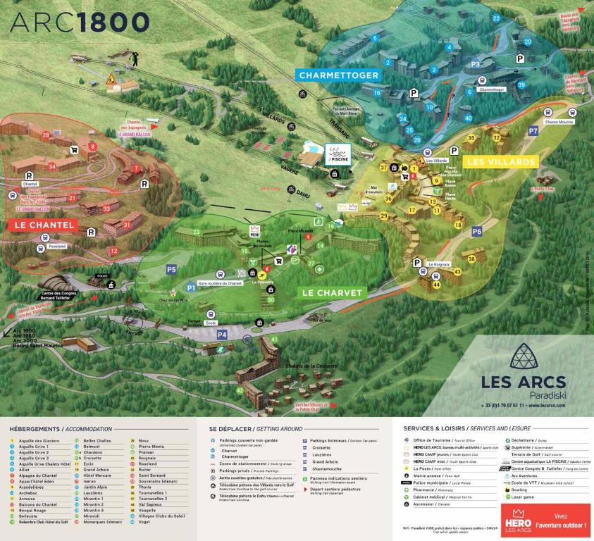 Résidence Saint Bernard - Appartement de charme pour 6 personnes, dans une résidence skis aux pieds avec accès piscine et parking privé dans le village du MAE-8971 - 2