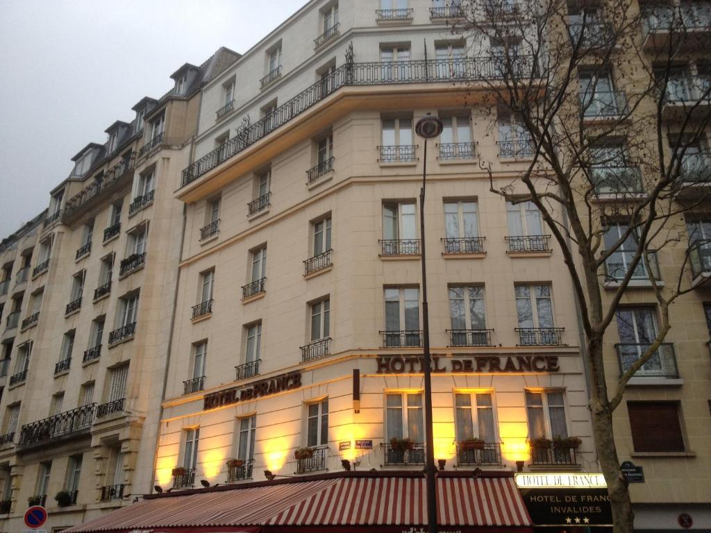 Exterior view, Hotel De France Invalides in Paris