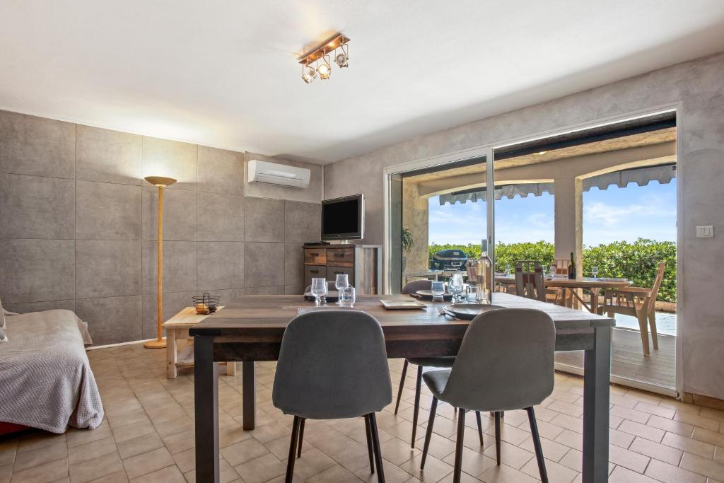 Appart Rez de jardin vue mer - 4