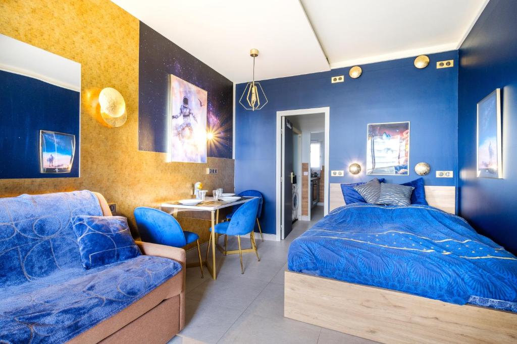 Studio pour 4 - balcon vue mer - 4