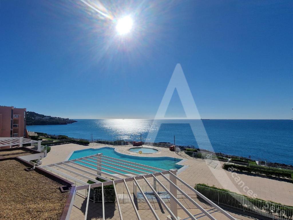 STUDIO 4 PERS, PKG, PISCINE, TENNIS, VUE MER - 5