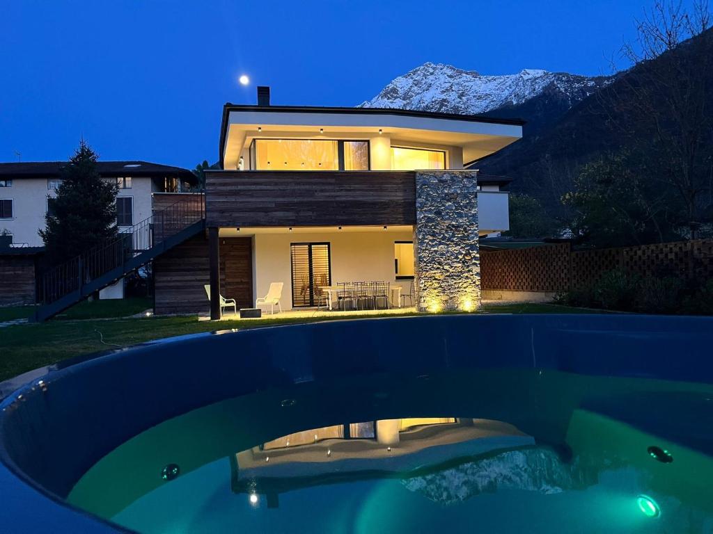 La villa del lago in terrazzo - 5