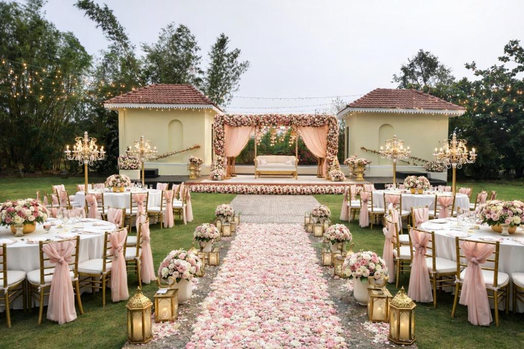 Banquet hall, The International Centre - Goa Accommodation in Goa