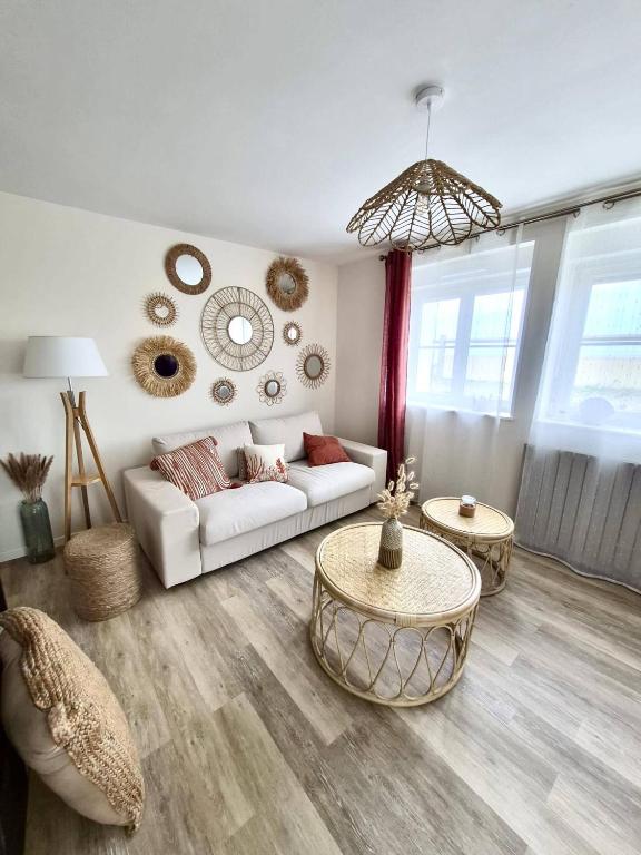 Appartement en front de mer avec parking privé et wifi - 1