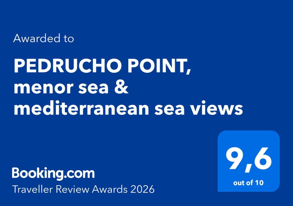 PEDRUCHO POINT, menor sea & mediterranean sea views - 3