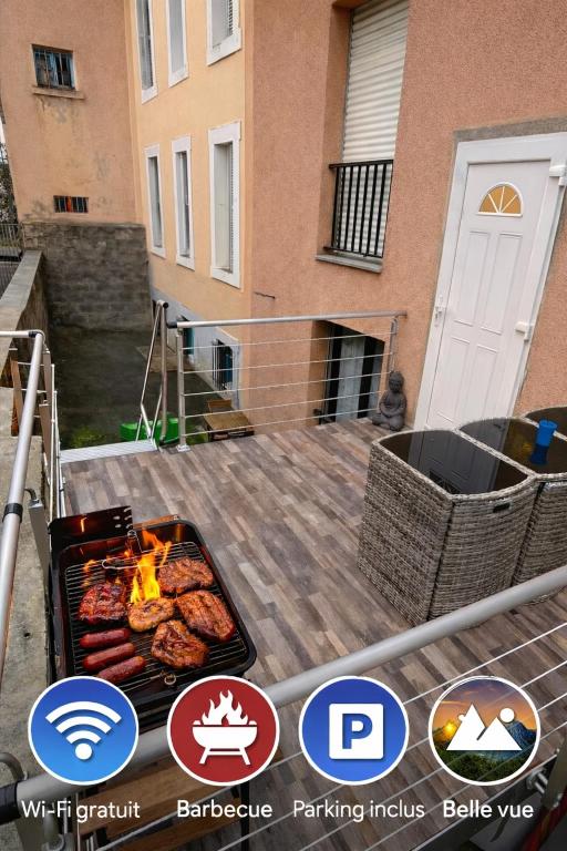 Reve Divin T3 avec parking-barbecue-laverie-bagagerie-salle de sport-aire de jeux-climatisé - 1