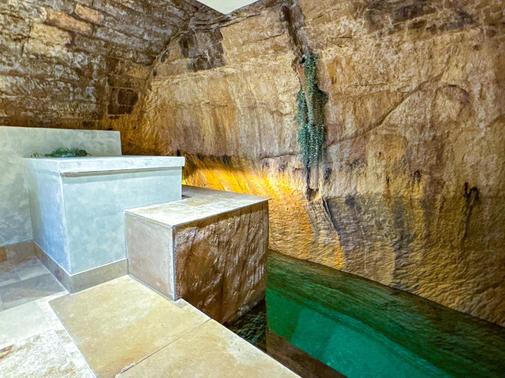 Maison de luxe au coeur du village de Gordes avec bassin intérieur - 2