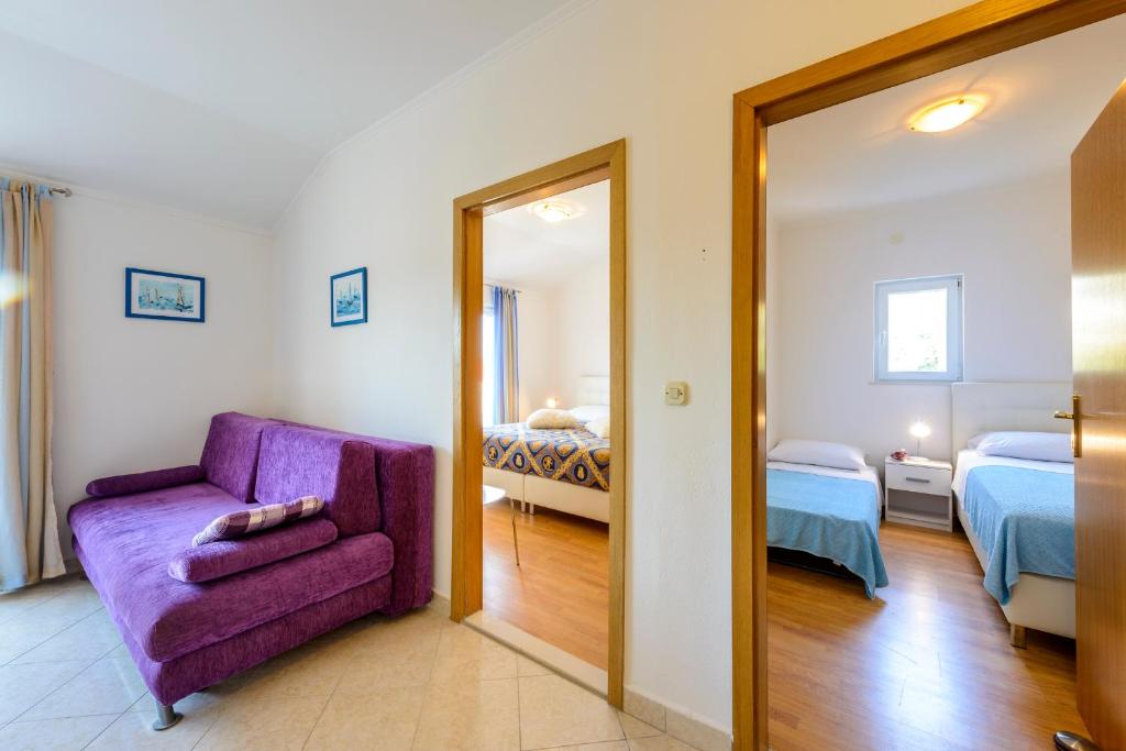 Apartmen Dua Bilik Tidur dengan Pemandangan Laut