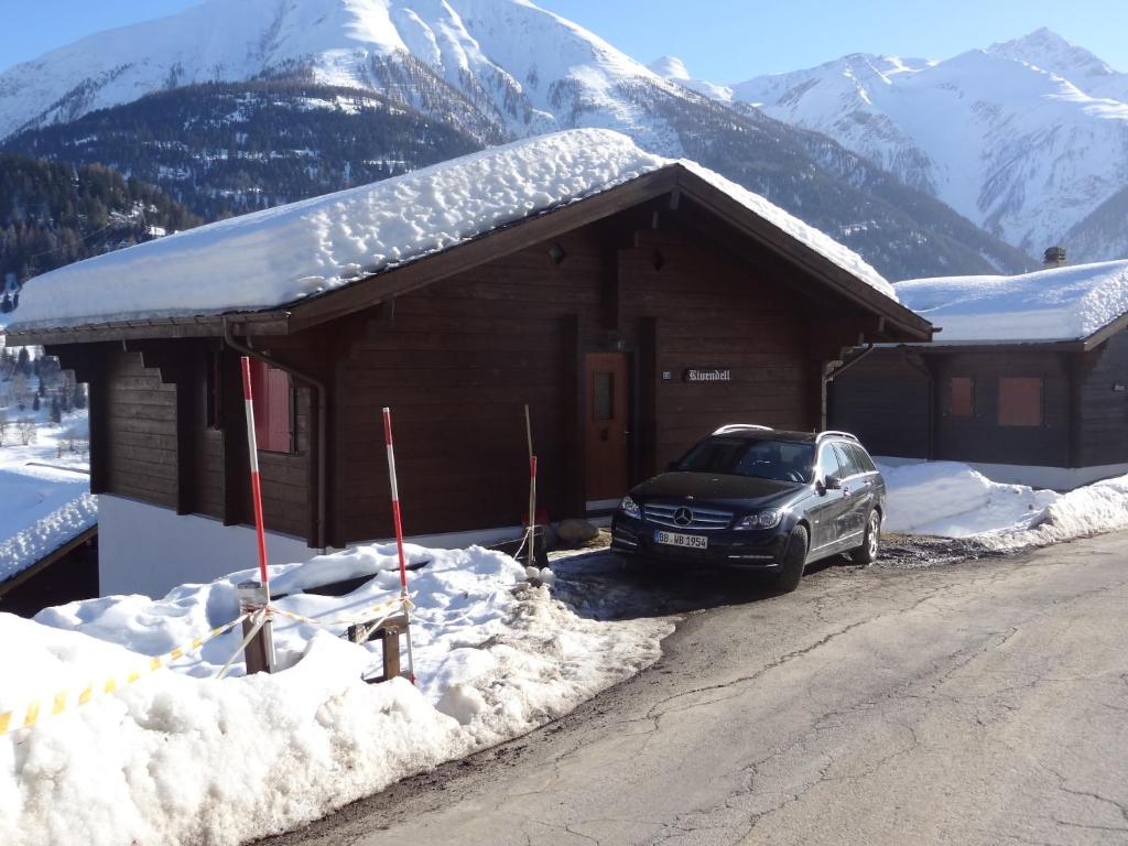Chalet in Wiler near Ski Lift & Views - 1