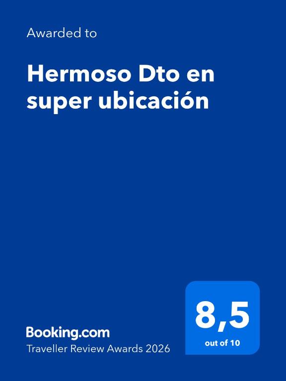 Hermoso Dto en super ubicación - 2