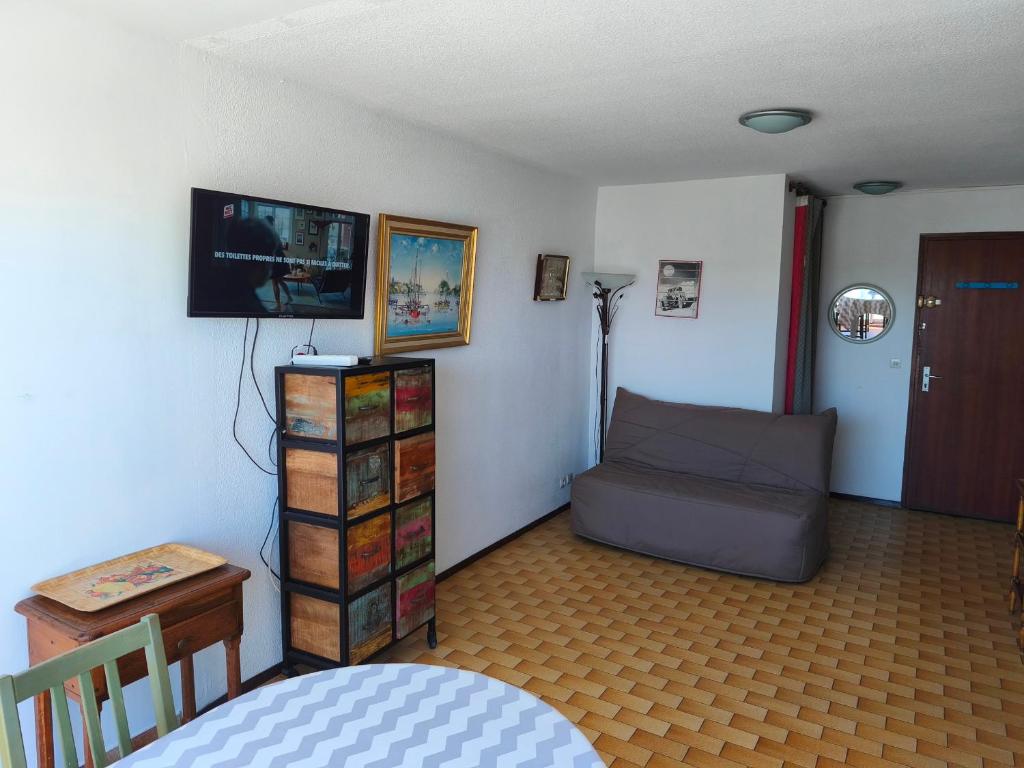 Studio Cabine à Gruissan pour 4 pers - Parking sécurisé - FR-1-796-40 - 2