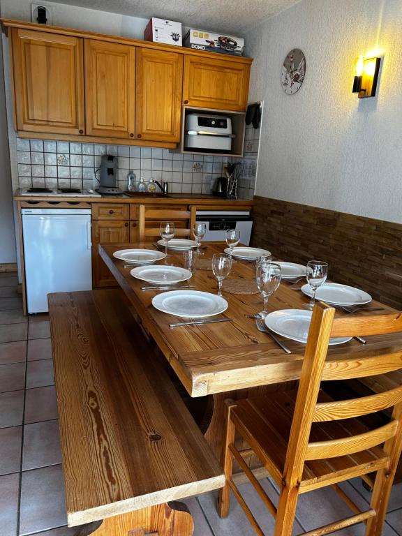 Charmant appartement 6-8 personnes au cœur du village à proximité lac et pistes de ski - 3