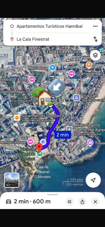 Apartment in Cala de Finestrat with 2 bethrooms - 2