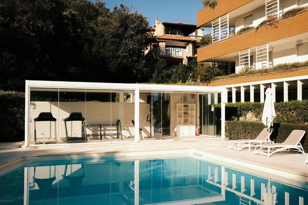 Suite Marina centro Porto Rotondo Piscina Gym - 3