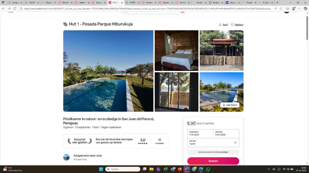 Parque Mburukuja Acogedora cabaña para 2 adultos y 1 niño - 2